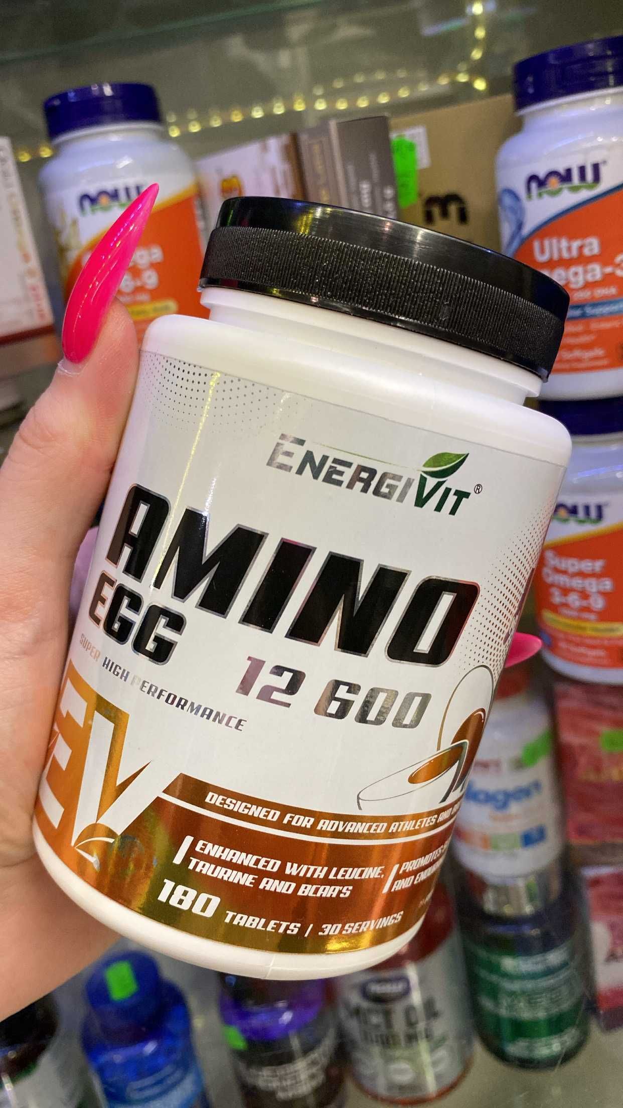 Amino Egg, спортивні добавки, спортпіт, амінокислоти 180tab!