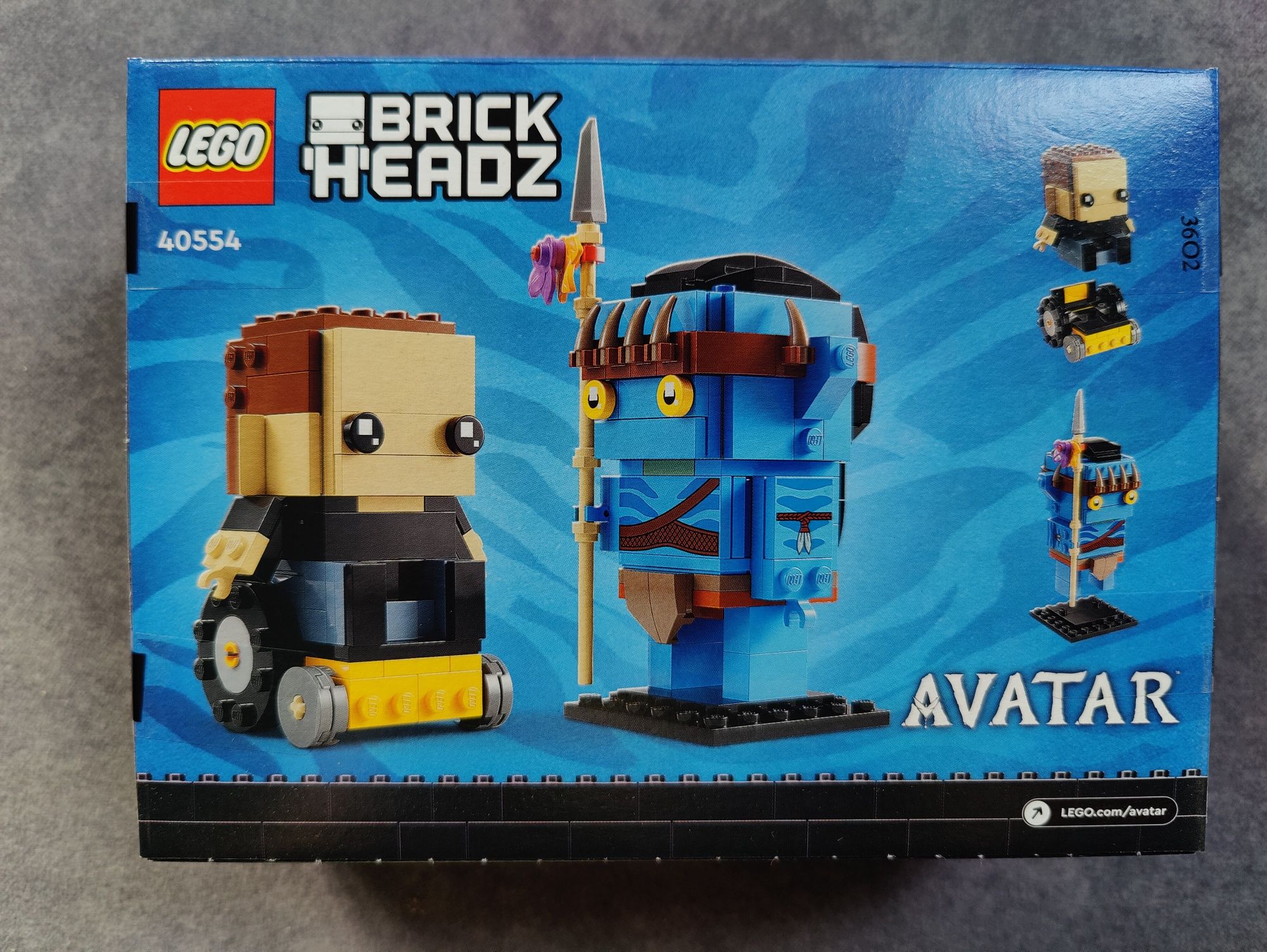 Lego Brickheadz 40554 Avatar Jake Sully i jego awatar