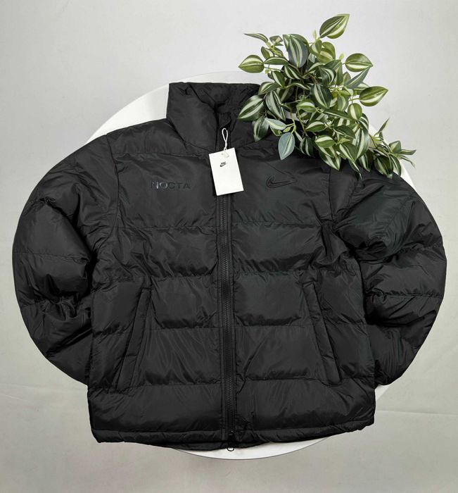 !SALE! Пуховик Nike Nocta Black S M L XL XXL куртка найк нокта