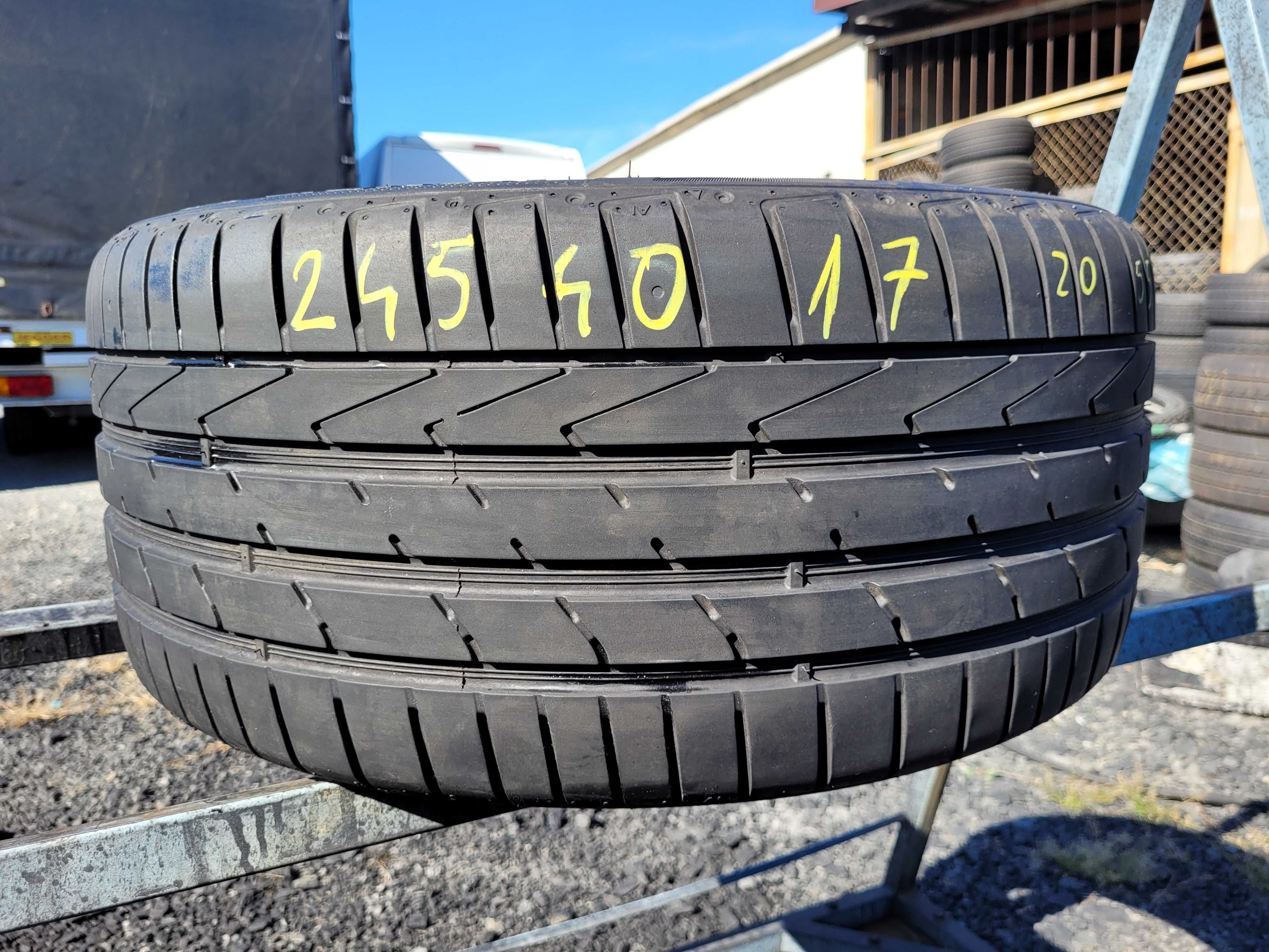 WYSYŁKA Opona Pojedyncza 245 40 R17 Hankook Ventus S1Evo2 2020r.