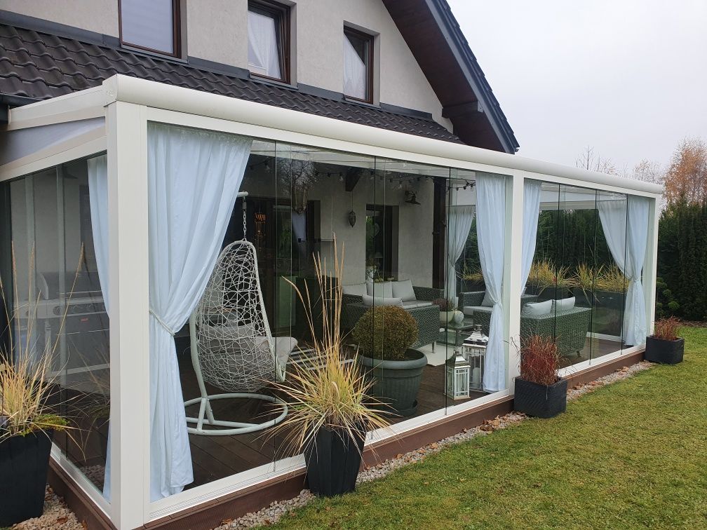 Aluminiowe zadaszenie tarasu, Pergola