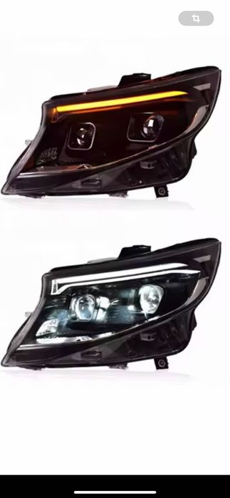 Передние фары Мерседес Бенц V-Class Vito w447