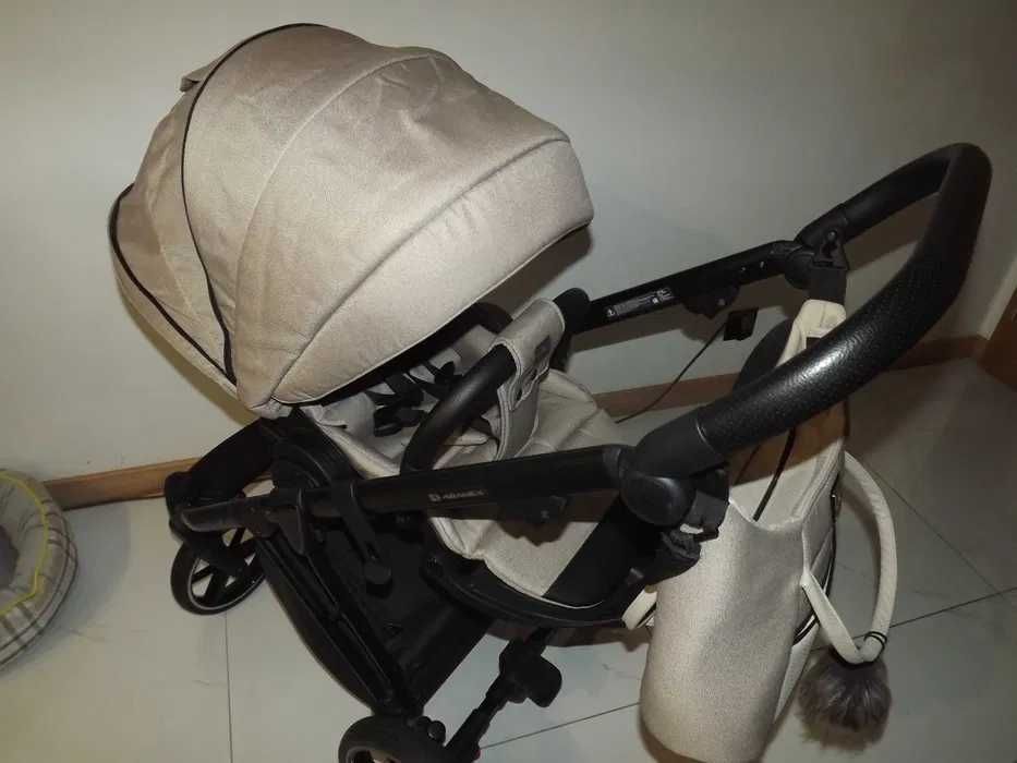 Adamex belissa special edition Beżowy 3w1 Nowa spacerówka