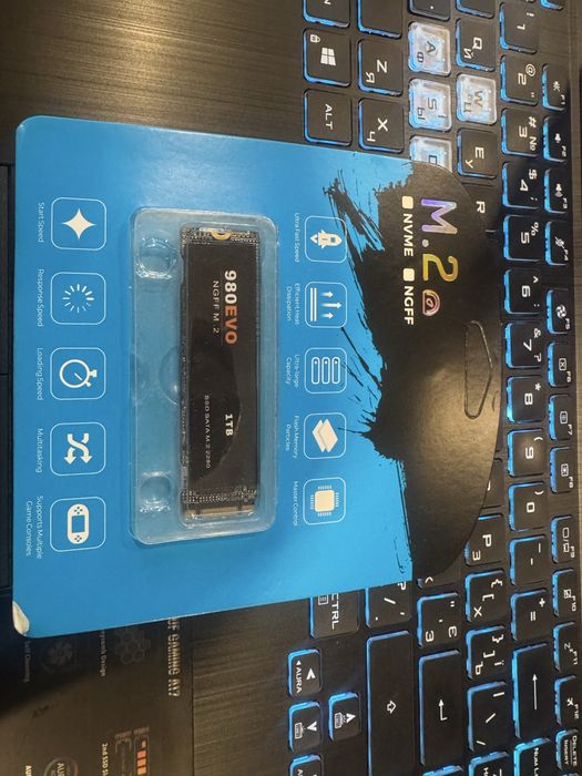 Ssd m2 Sata 980Evo 1tb 2280 Новий Запакован