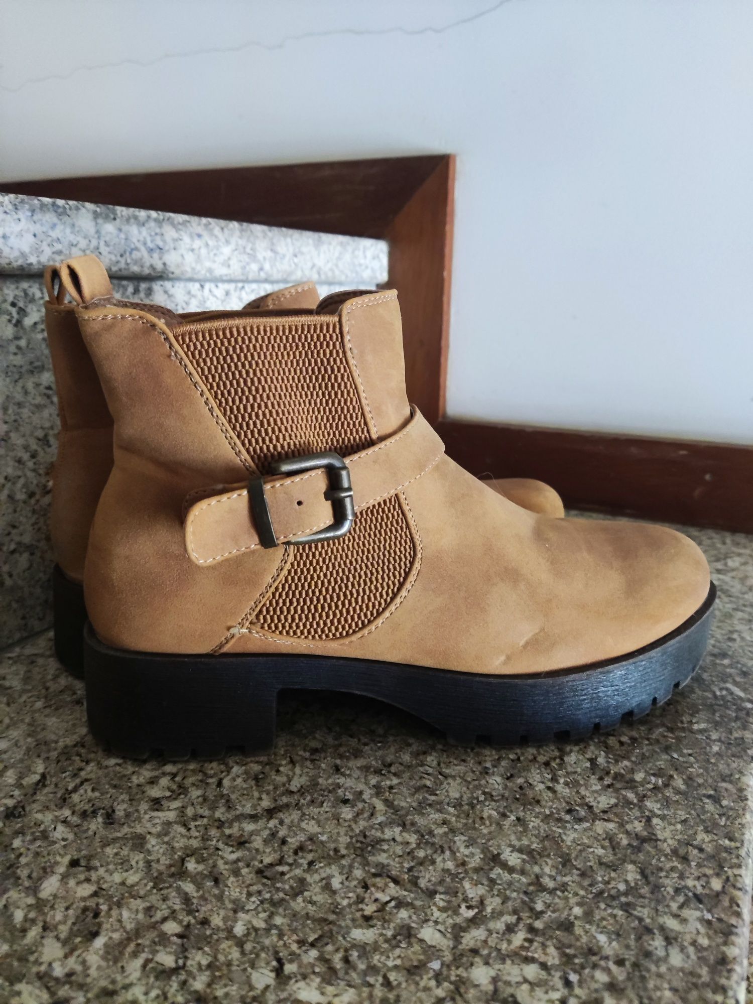 Botas bege Seaside