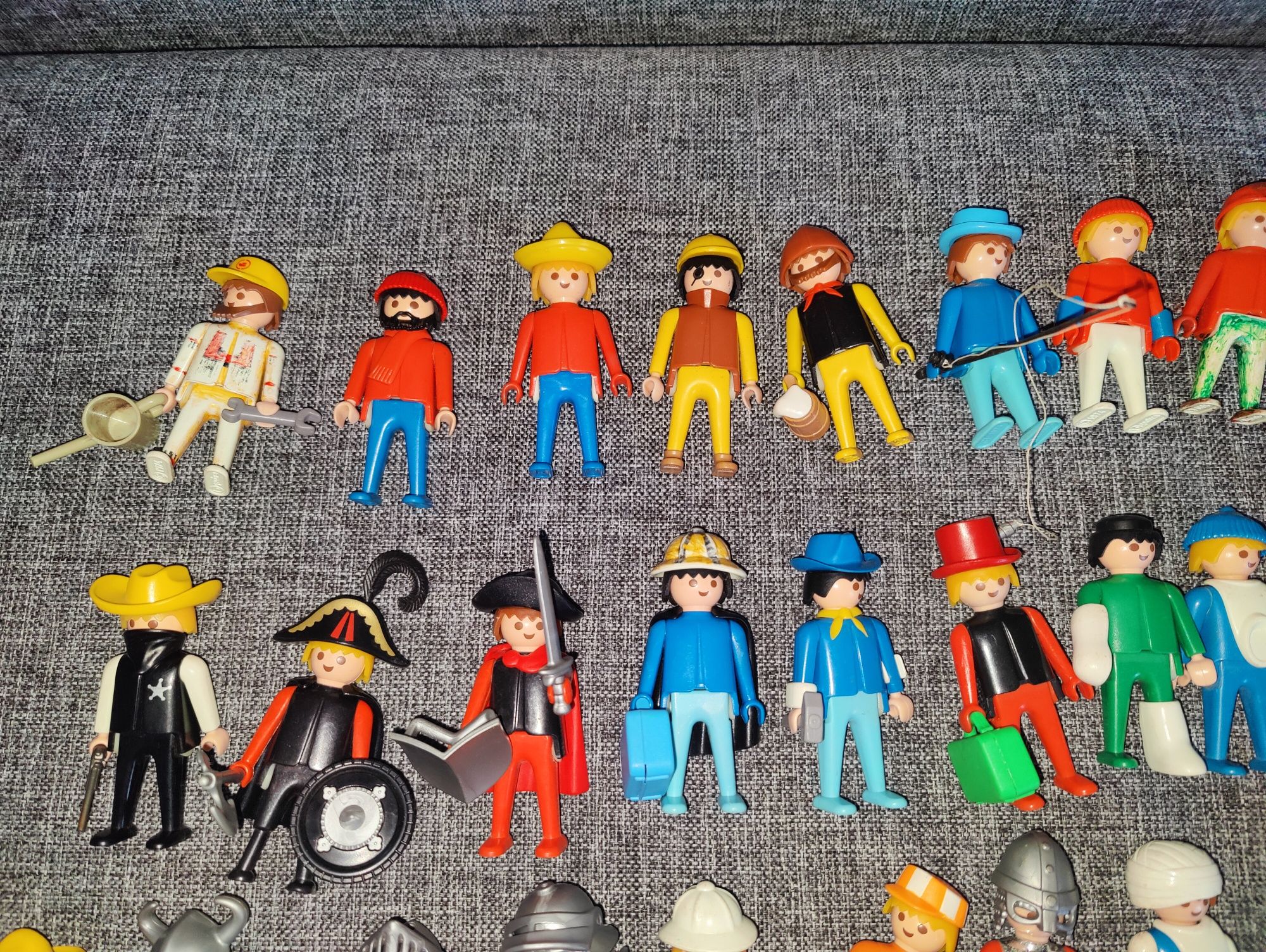Playmobil- figurki mężczyzn - stare z 1974r.