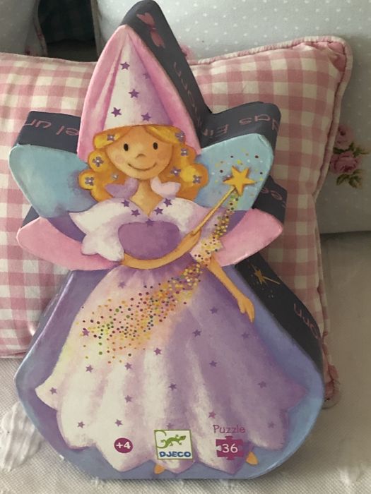 Vende -se puzzle da marca Djeco fada e unicornio - 36 pecas