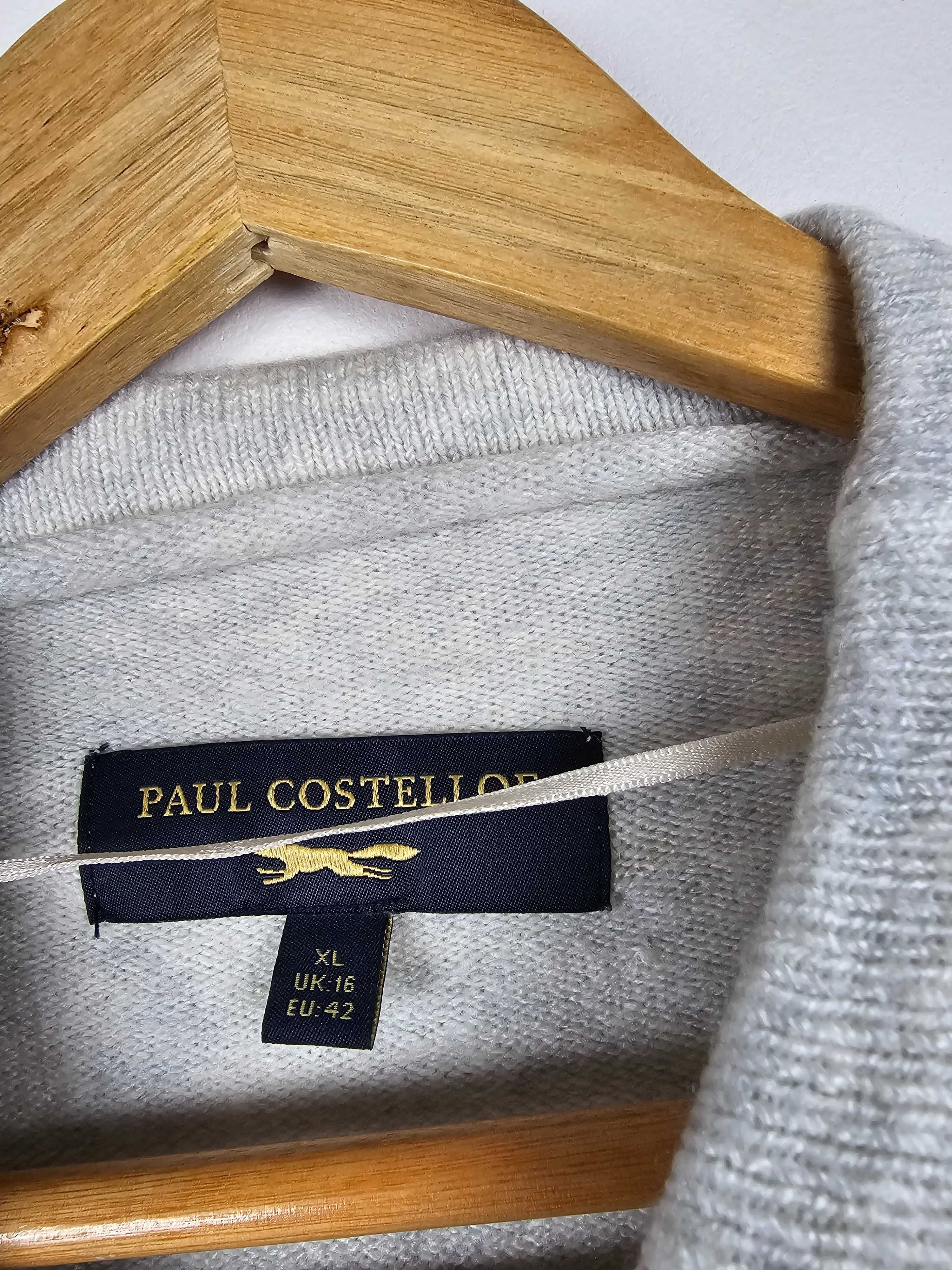 Sweter damski  z dodatkiem wełny marka Paul Costelloe r.  42/44