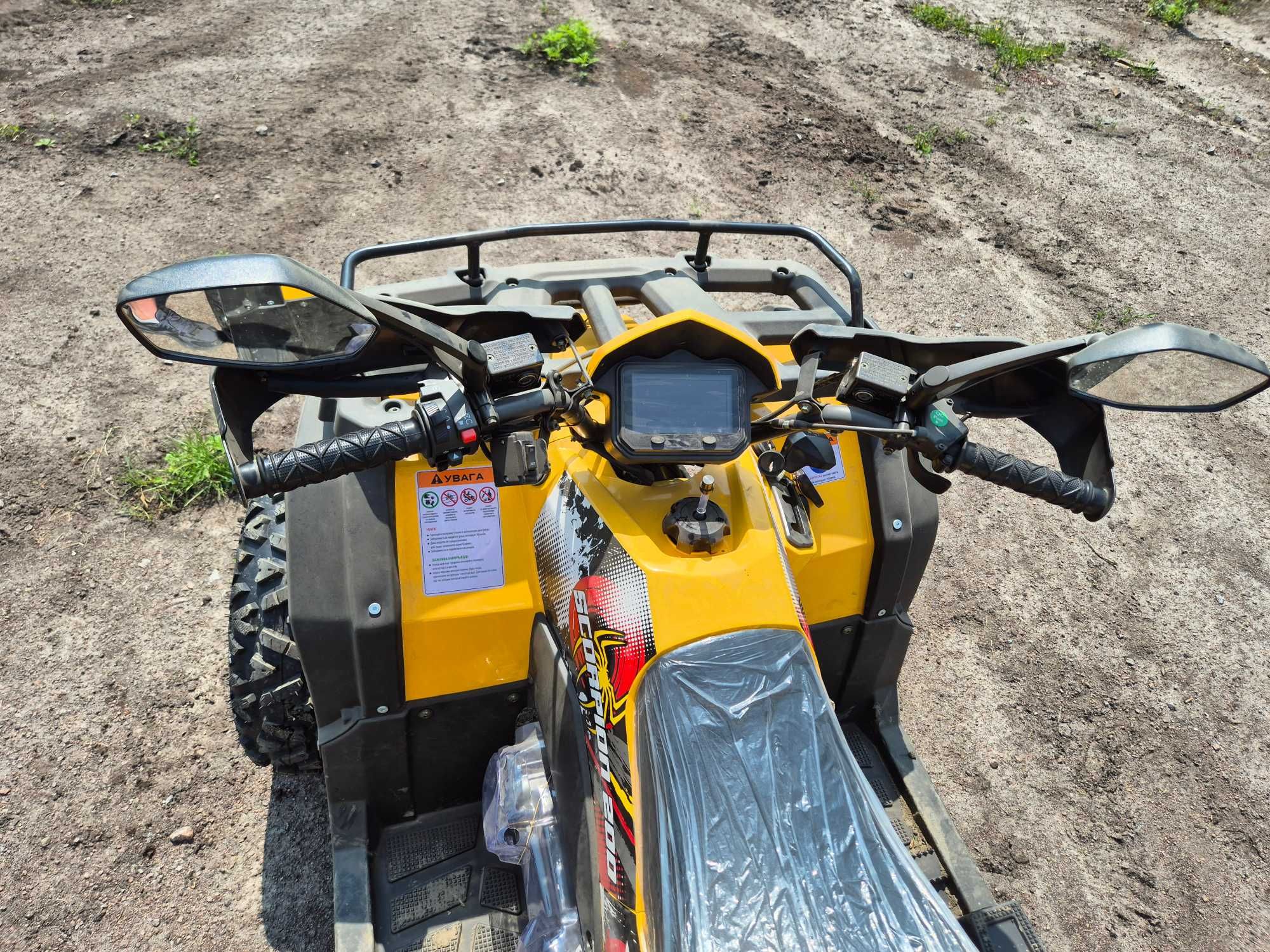 Квадроцикл Comman Scorpion 200cc с лебедкой Доставка со склада