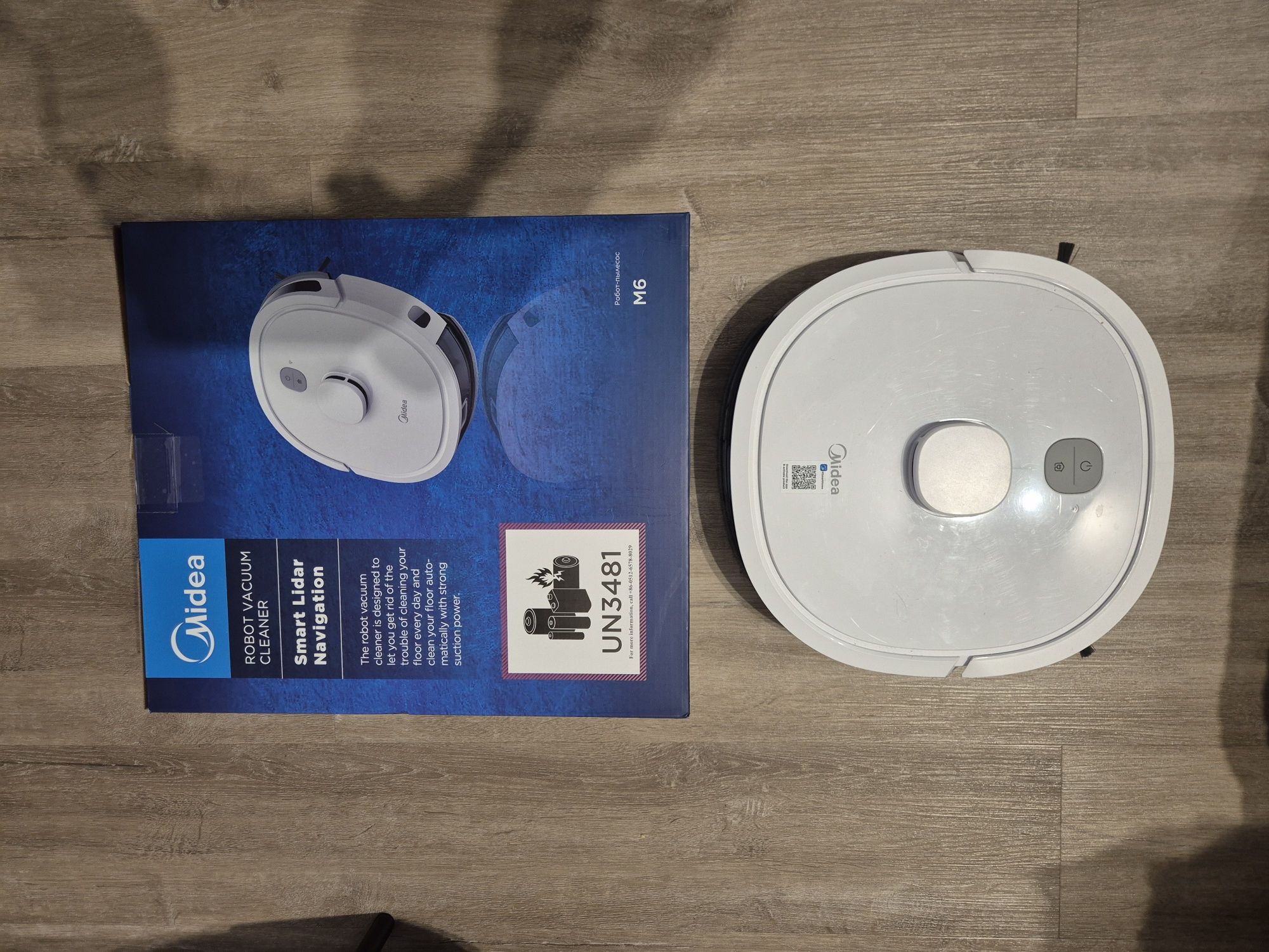 Odkurzacz Midea M6 robot sprzątający lidar mopowanie