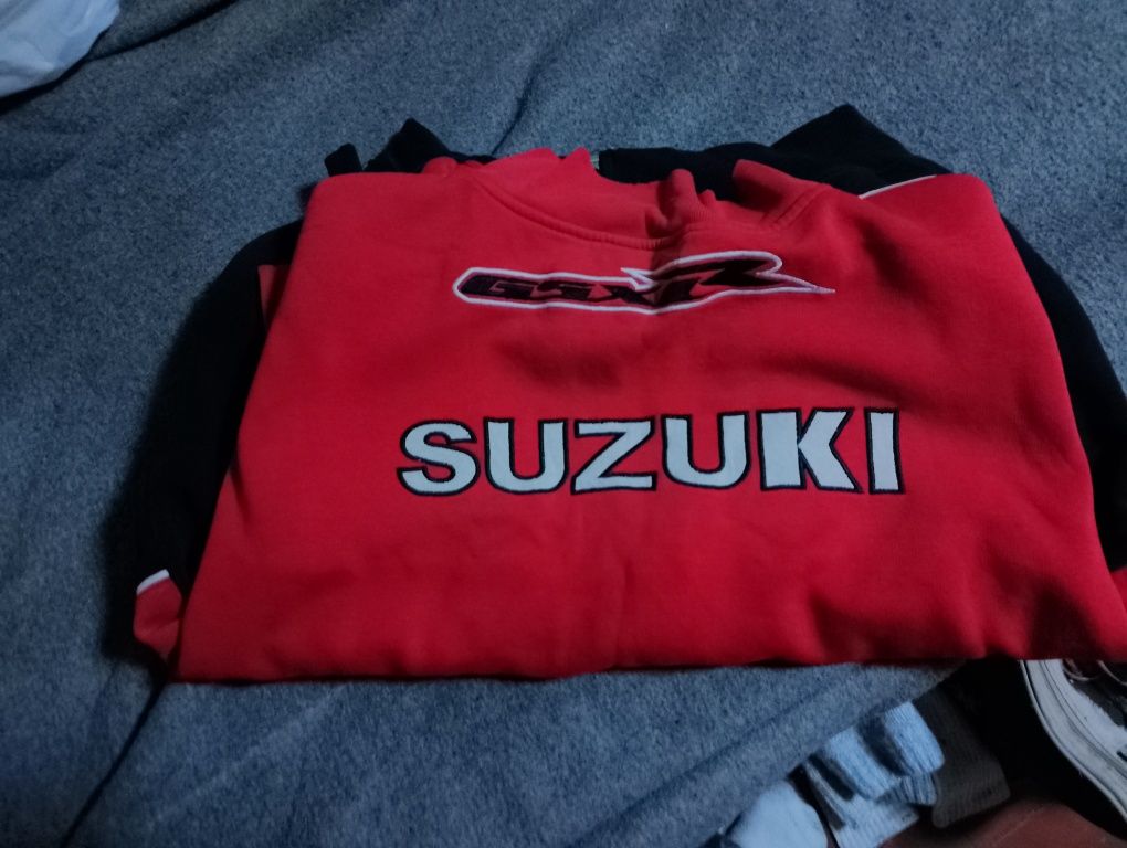гоночная оверсайз кофта Suzuki Vintage