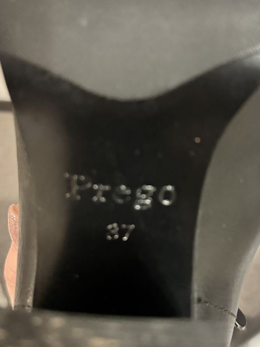 Туфлі ботільйонижіночі Prego шкіра 37р чорні