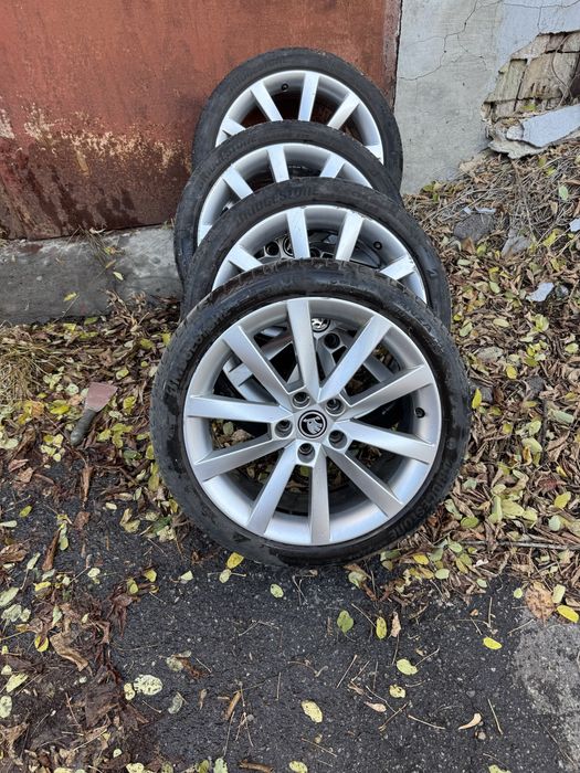 Диски Шкода 5x112 7. 5jx18 et51