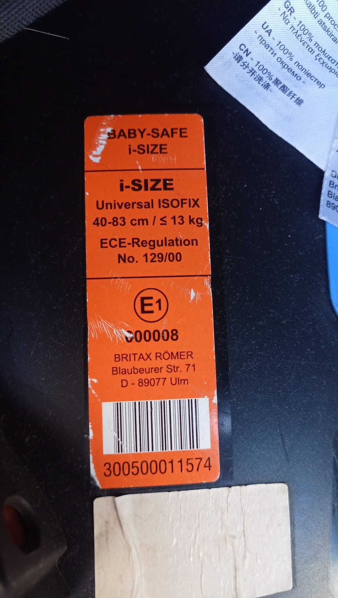 Cadeira Auto para criança