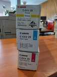 Lote 3 toners a cores Originais Canon C-EXV 29