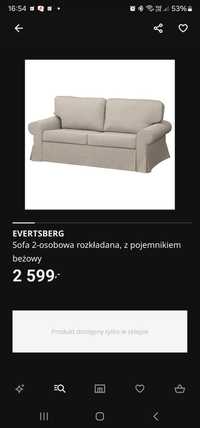 Kanapa Ikea Evertsberg