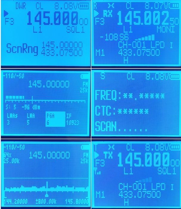 18-1300 МГц Quansheng UV-5R plus 2200mA/H 5W UV-K5 (8) K6 satcom cb uh