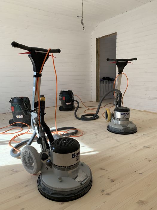 Шліфування, циклювання паркету, дощатої підлоги, паркетні роботи