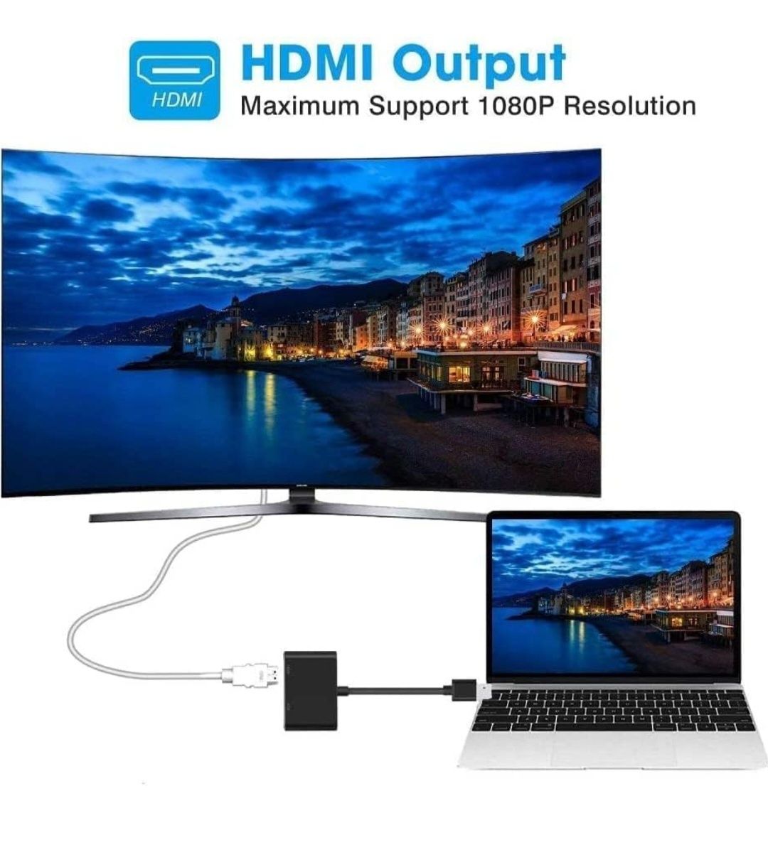 NOMOY Adapter USB 3.0 na HDMI VGA
