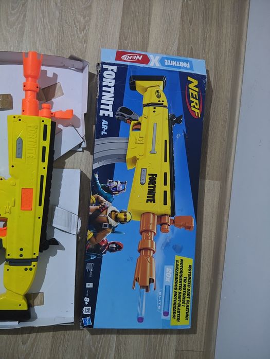 Автомат Бластер Нервы Nerf Fortnite