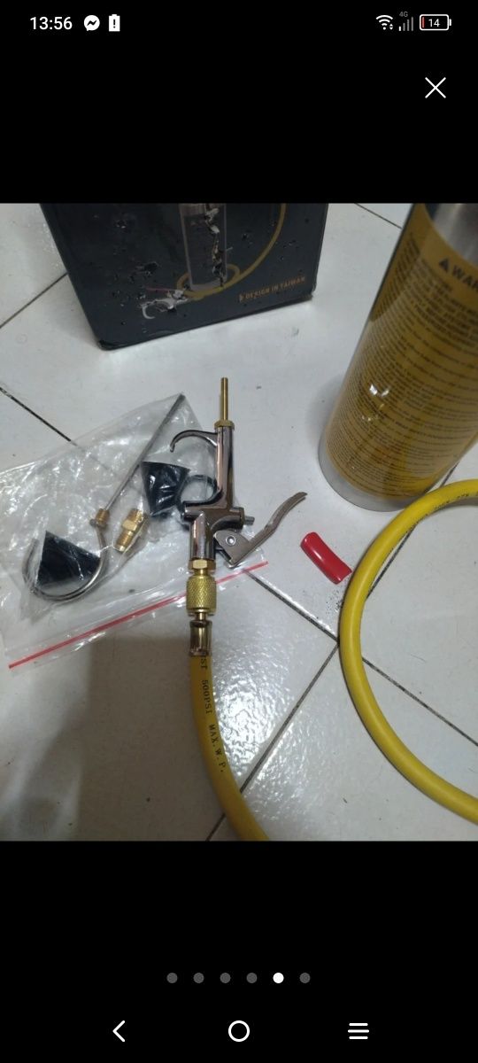 Kit limpeza ar condicionado automóvel