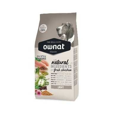 OWNAT Cão Clássico Light - 20kg (Ração de Cão)