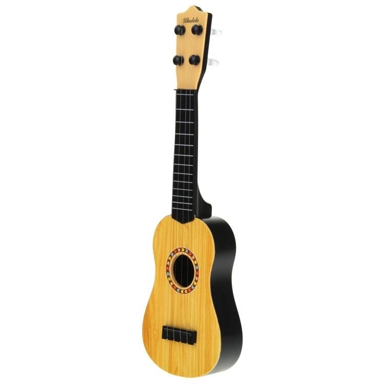 Gitara Ukulele dla Dzieci Edukacyjna Metalowe Struny + Kostka do Gry