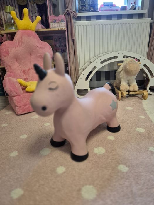 Jamara dmuchane zwierzątko jednorożec różowy