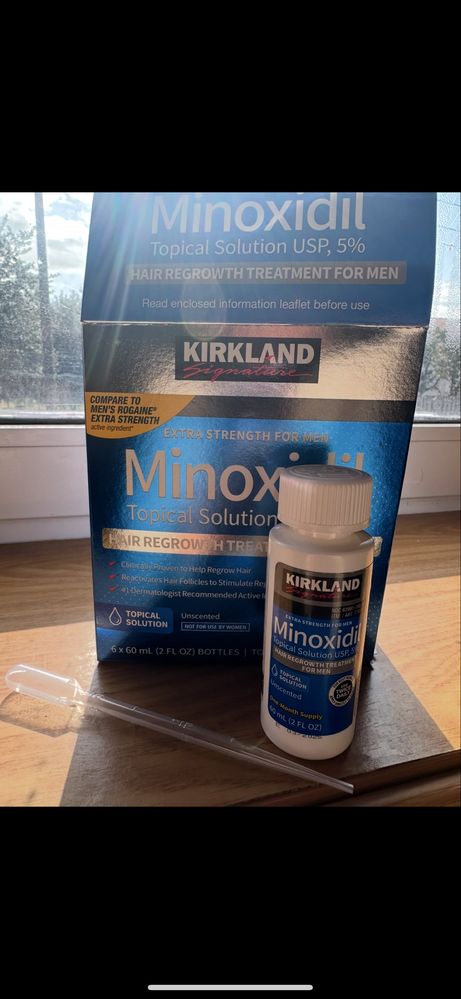 Minoxidil kirkland ! 100 % original-frasco 60 ml