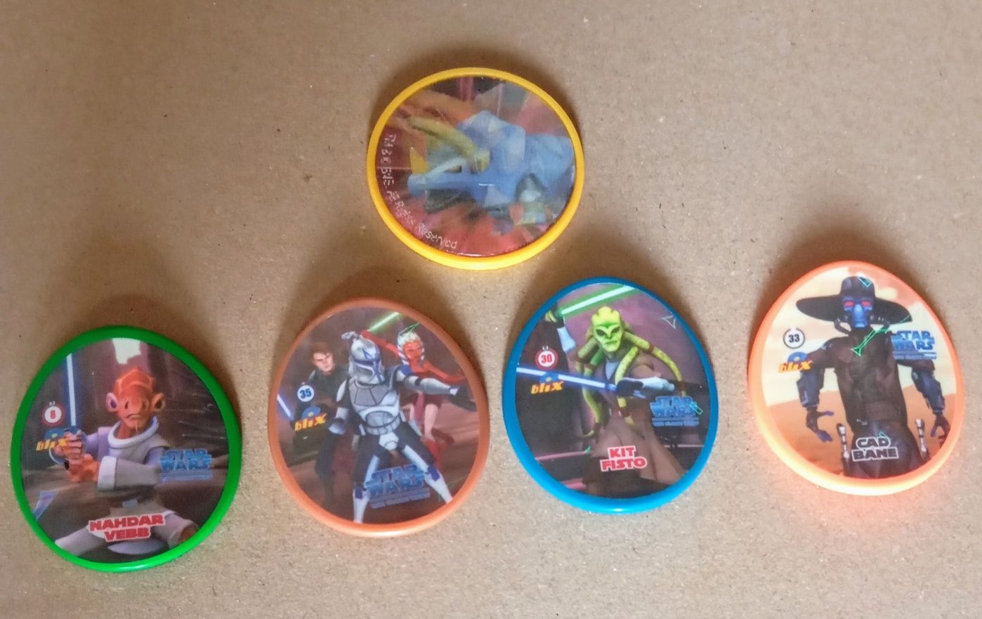 Tazos Star Wars ,e .