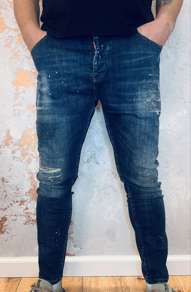Dsquared2 spodnie meskie jeansowe 46