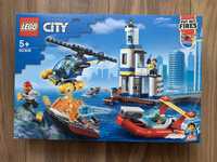 Nowe Klocki LEGO City 60308 - Akcja nadmorskiej policji i strażaków
