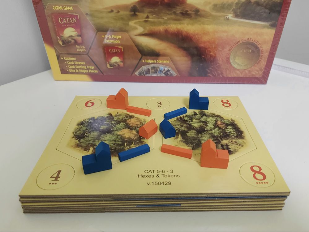 УКРАЇНСЬКОЮ! Catan Колонізатори Ювілейні! + картки та правила УКР!