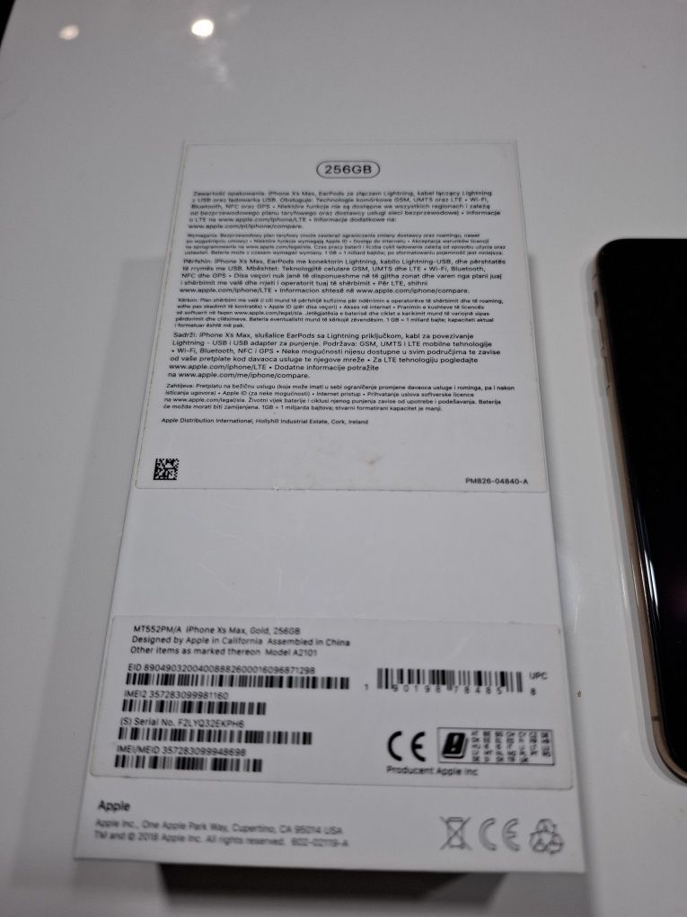 iPhone Xs max Gold 256GB jak nowy