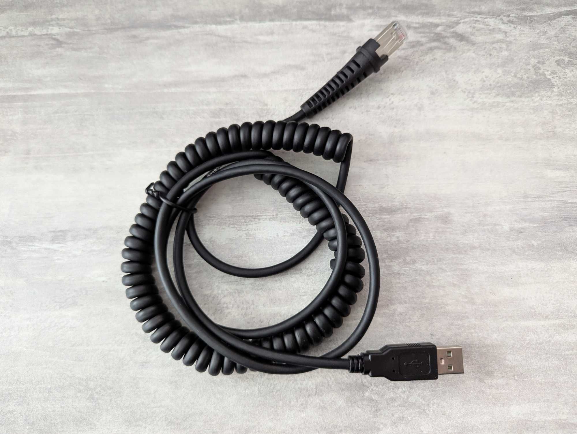 Кабель-пружина для сканера штрих кодів USB CBL-030UA Citizen