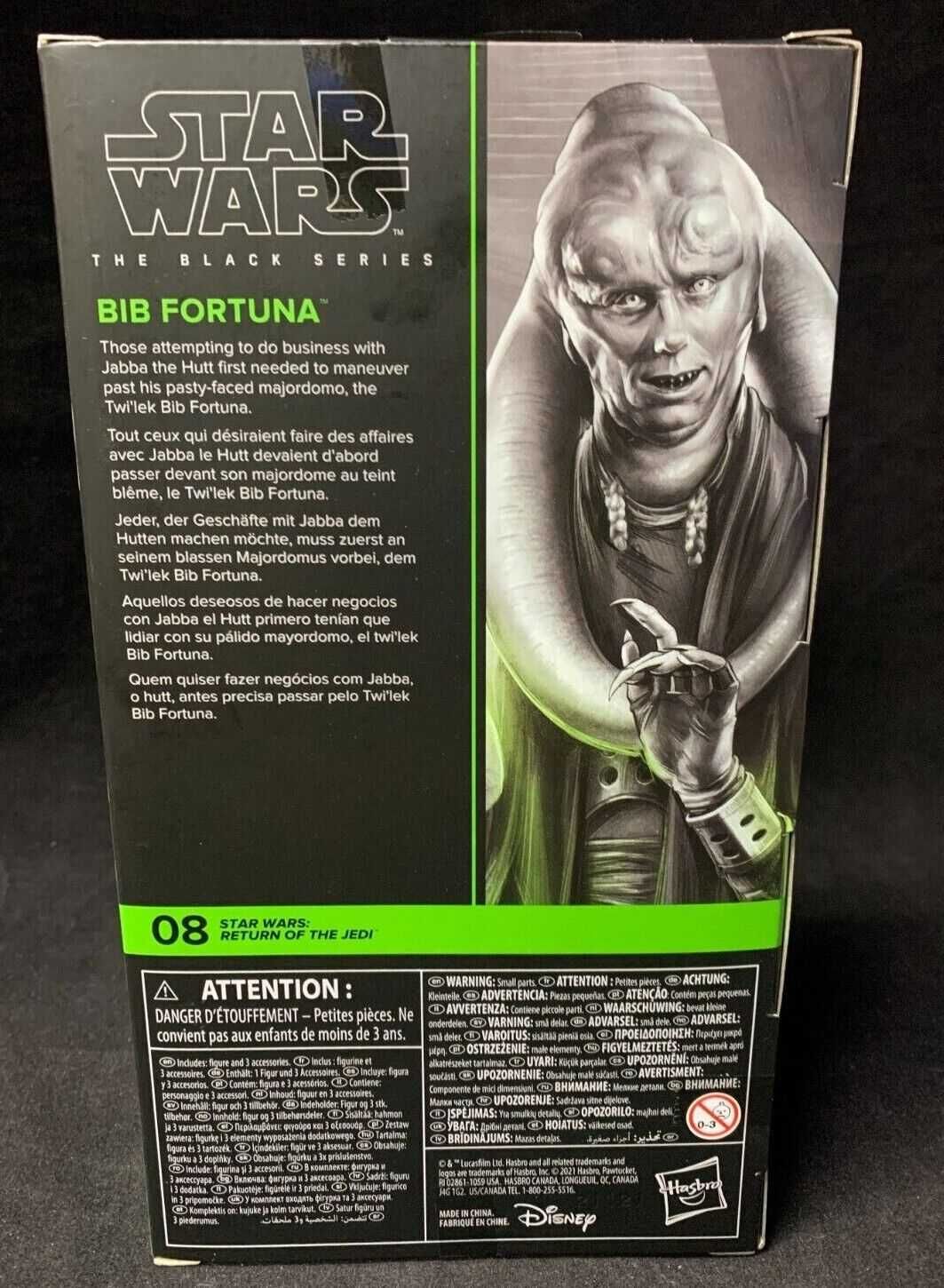 Figurka Star Wars The Black Series Bib Fortuna #8 Hasbro