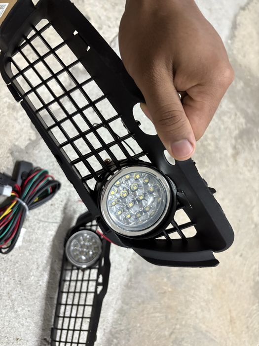Farois de nevoeiro LED golf mk3
