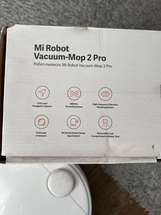 Робот пилосос миючий xiaomi Mi Robot Vacuum- Mop 2 Pro