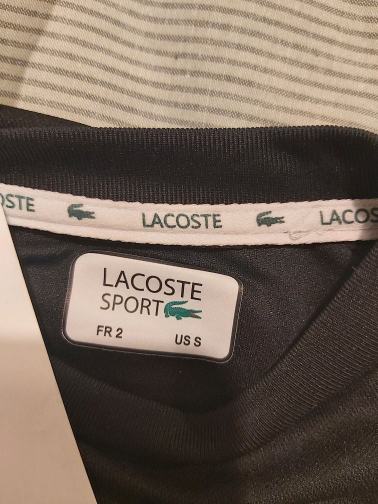 Tshirt Lacoste original preta