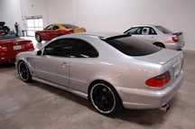 MERCEDES CLK W208 SPOILER DASZEK PODKŁAD