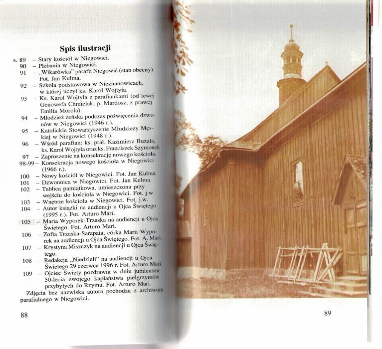 Wikary z Niegowici Ksiądz Karol Wojtyła ks. Jarosław Cielecki