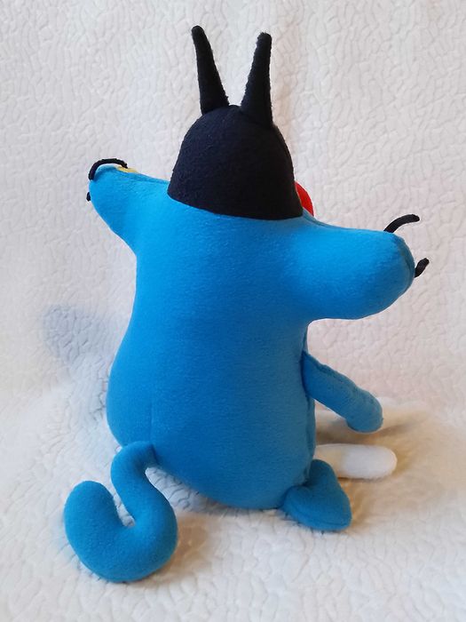 Кот Огги - мягкая игрушка ручной работы