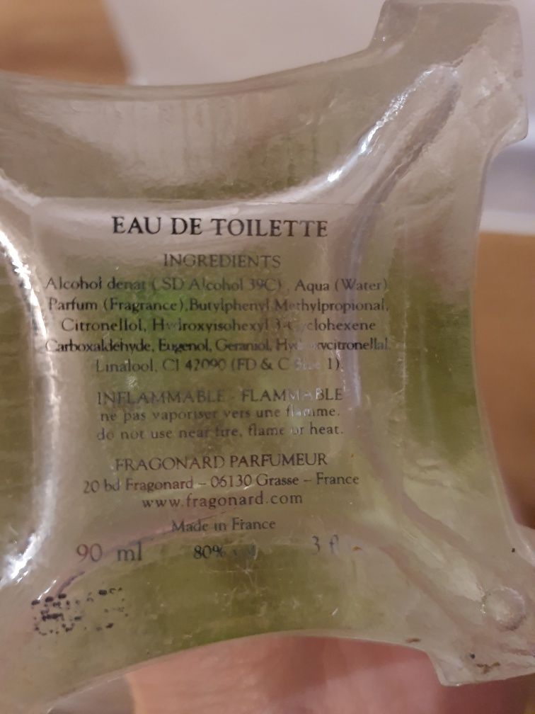 Perfuma Tour Eiffel Fragonard woda toaletowa wieża Eiffla