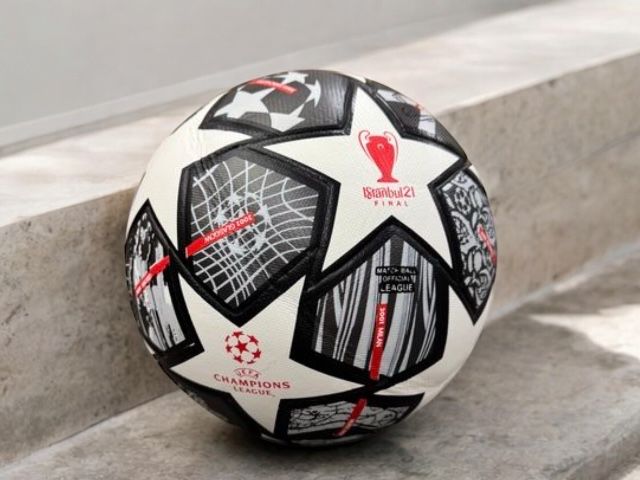 Футбольний мяч ліга чемпіонів термошов розмір 5 новий