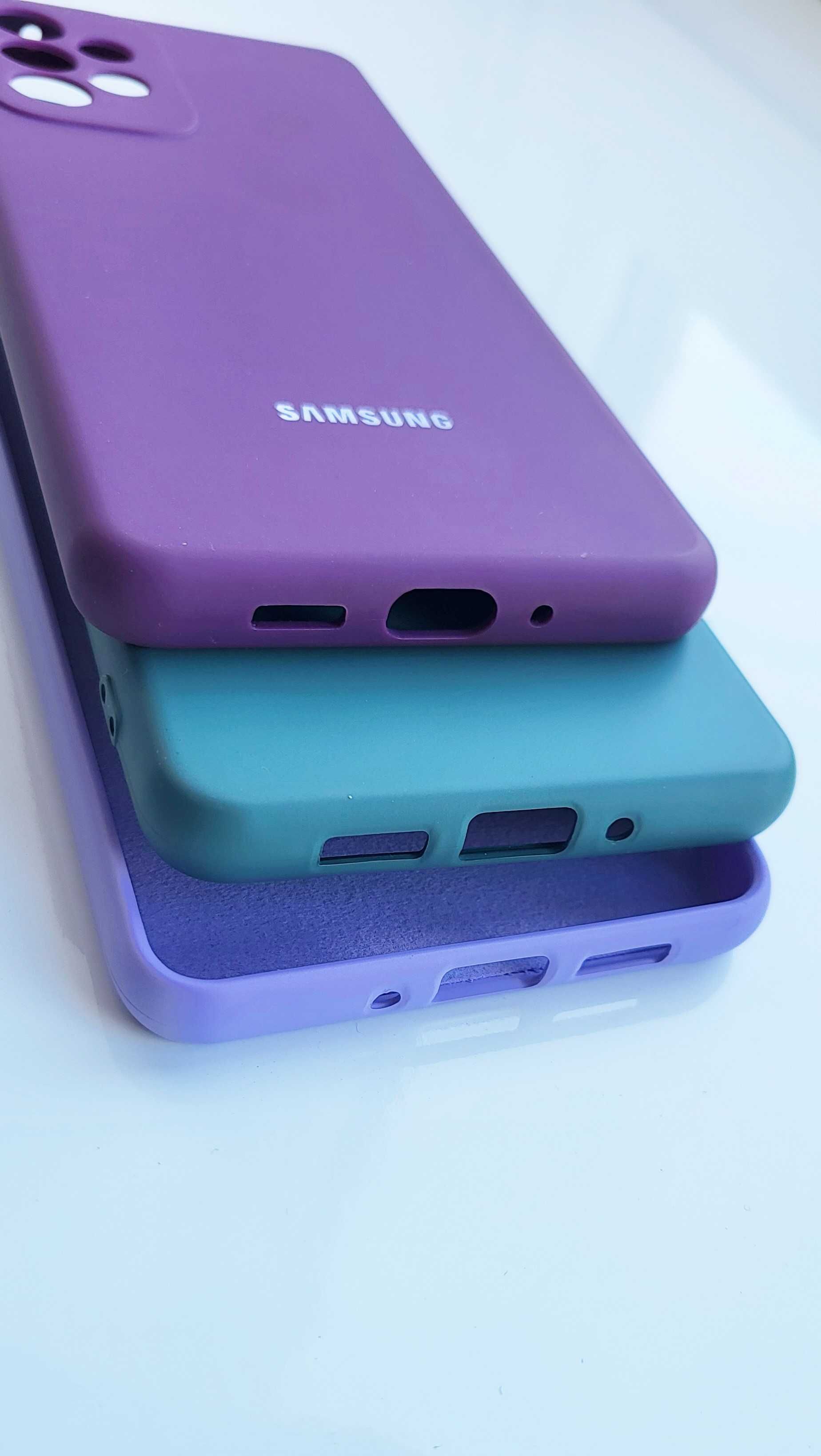 Чехол Soft-touch Silicone Case для Samsung A73 5G. Микрофибра