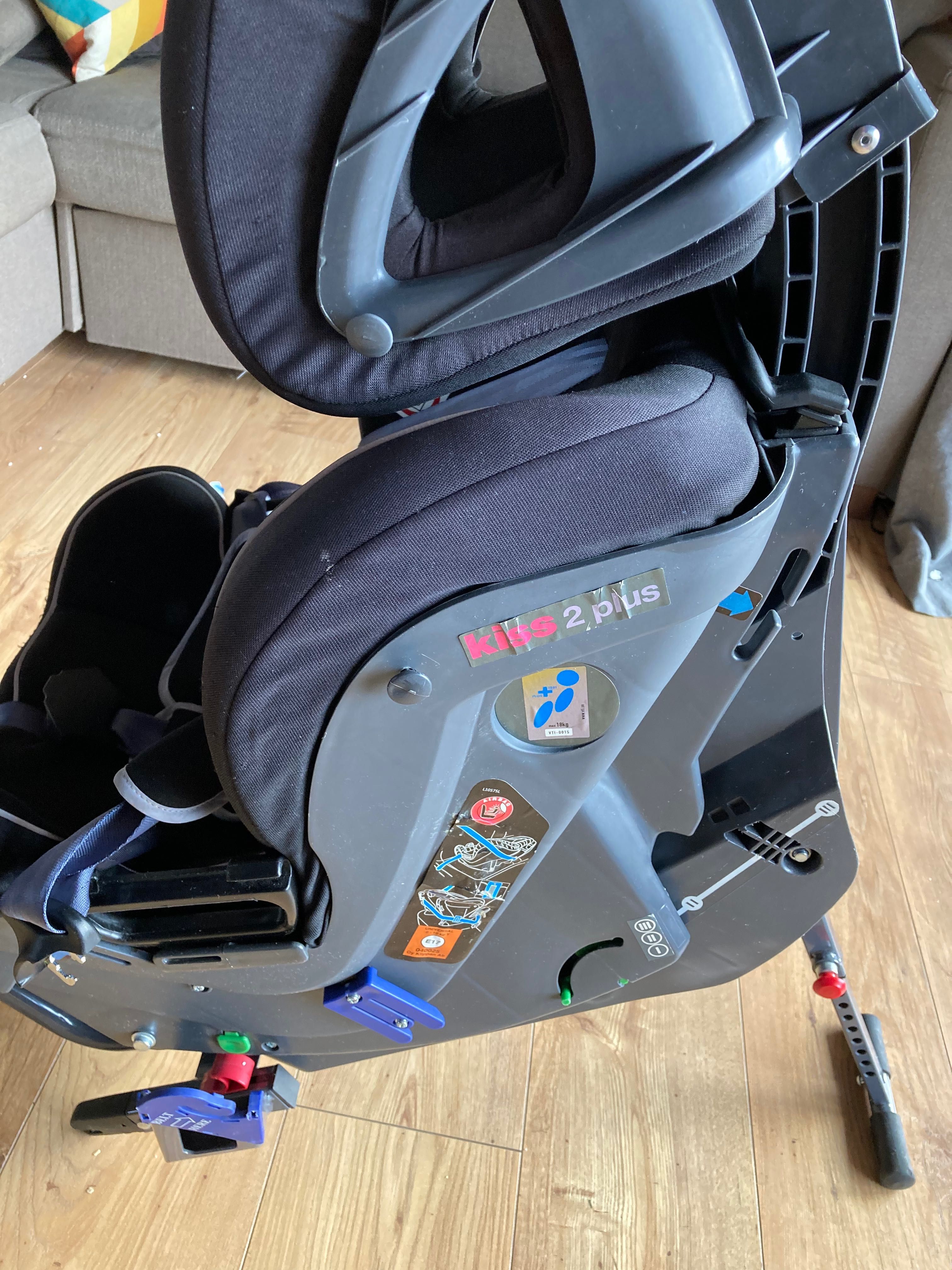 Fotelik Klippan Kiss2Plus 0-18 kg ISOFIX