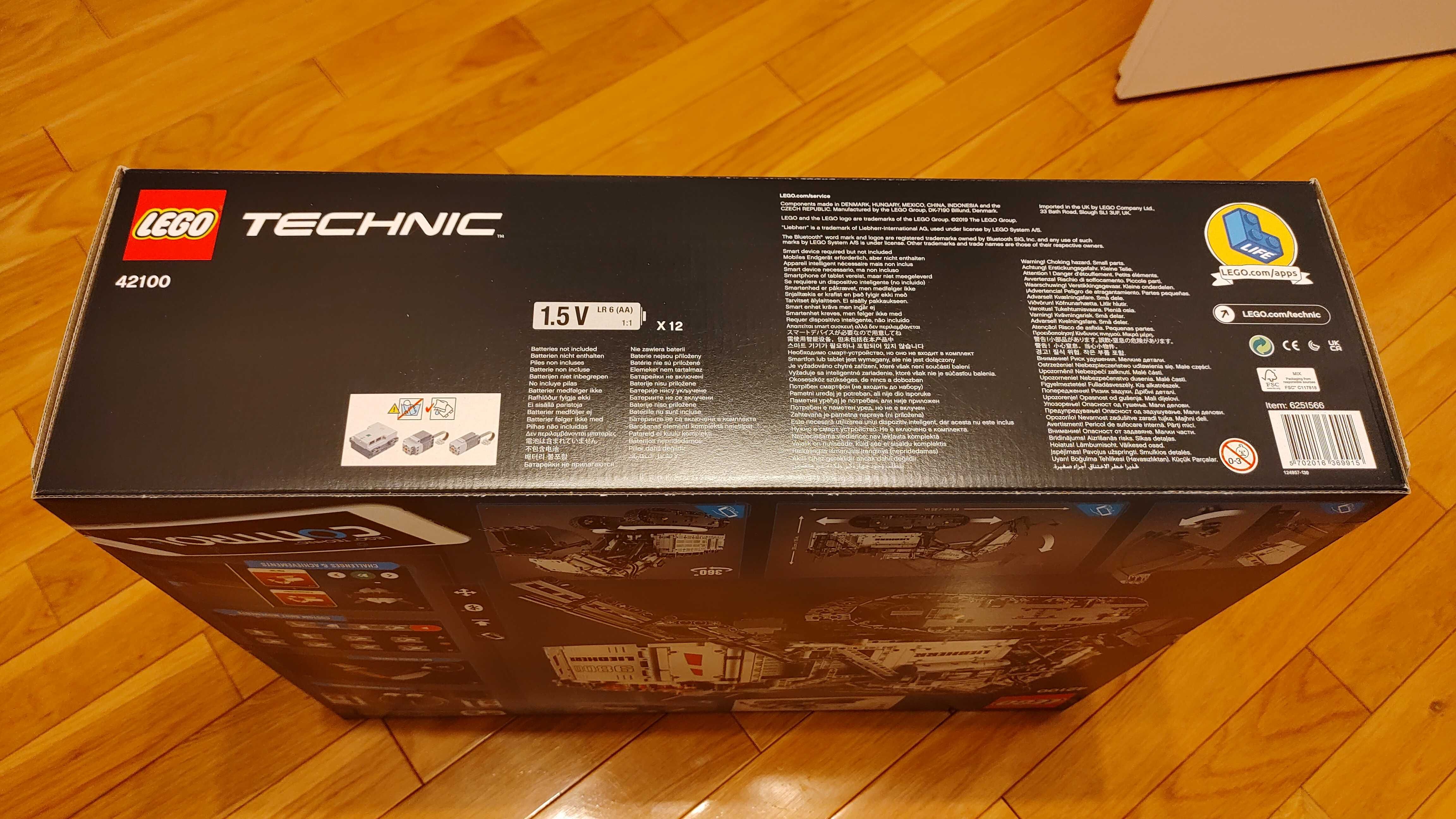 LEGO Technic 42100 Liebherr R 9800 Excavator - Klocki oryginalne nowe