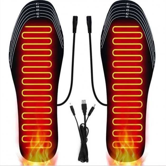 Устілки з підігрівом, провідні, від PowerBank, гарантія 1 місяць