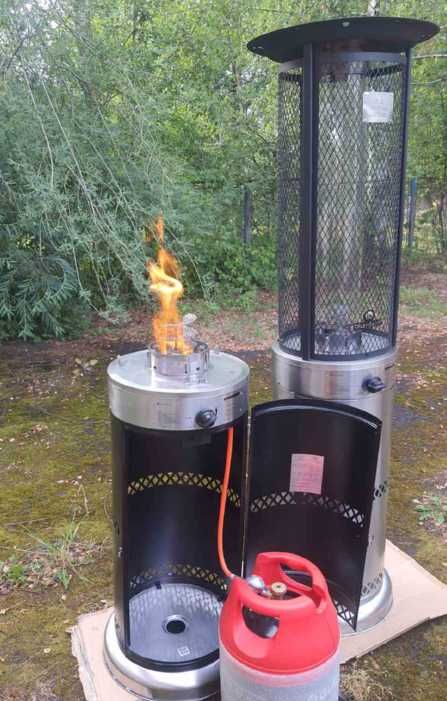 Газовый обогреватель Blumfeldt Goldflame Deluxe 11 кВт 182 см
