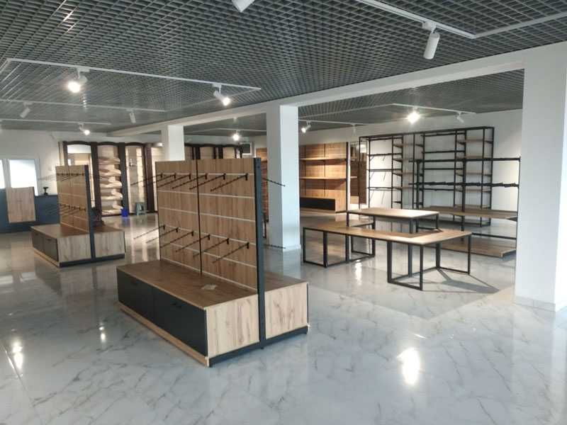 Стелажі  металеві торгові від Виробника. Стелажі для одягу.